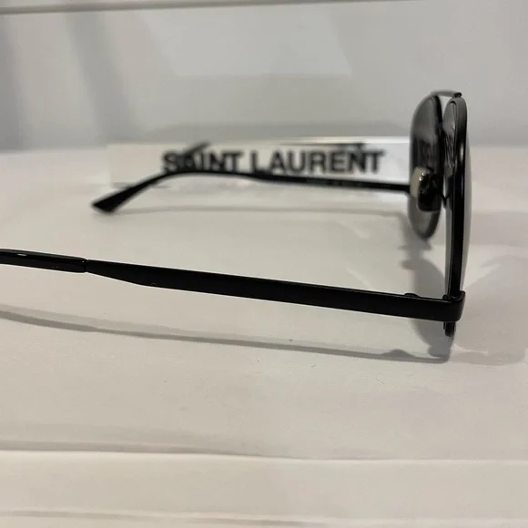 SAINT LAURENT SL 653 LEON-002 BLACK SUNGLASSES